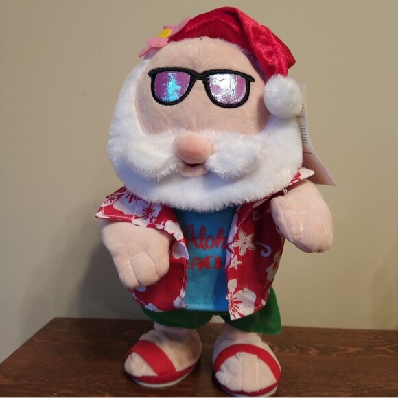 NWT Gemmy Dancing and Singing Santa - Picture 1 of 7